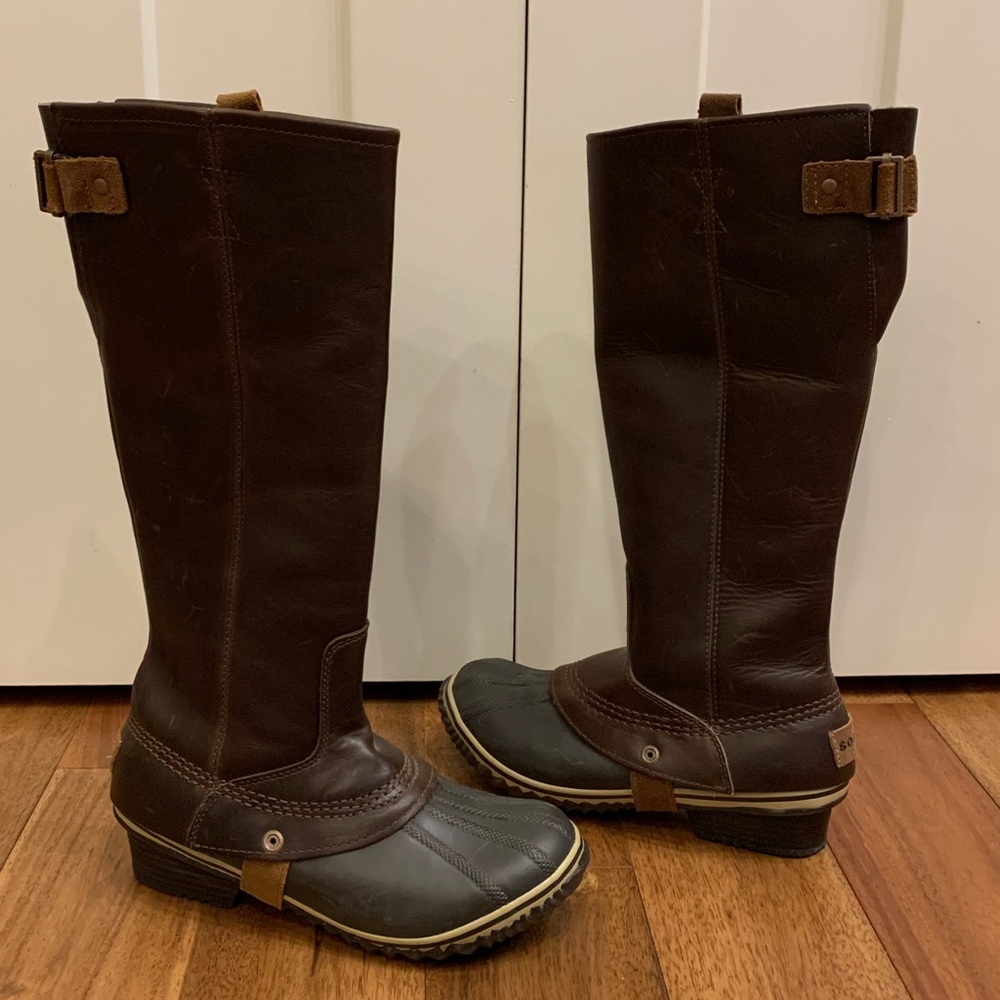 Sorel Slimpack Tall Riding Boots Size 8.5 NWOT